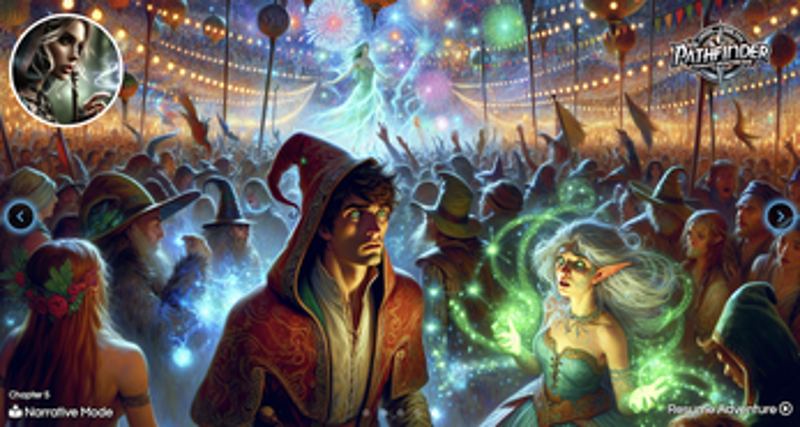 Pathfinder: AI Generated Adventure Game screenshot