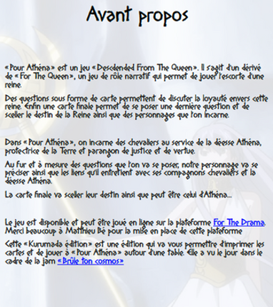 Pour Athéna : Kurumada édition screenshot