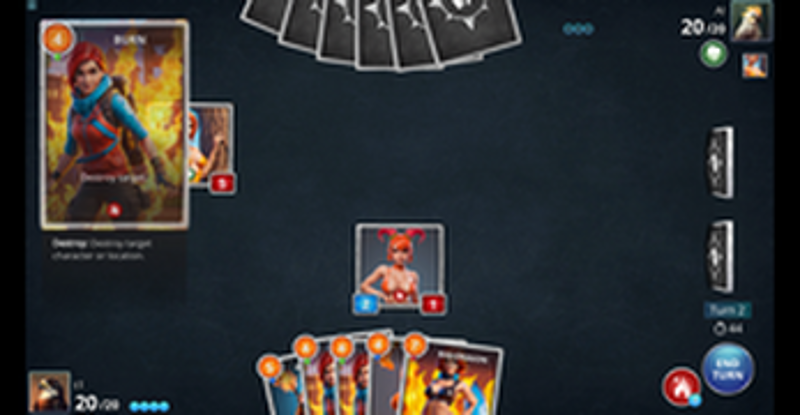 Slutty Card Collection (Free Multiplayer CCG) screenshot