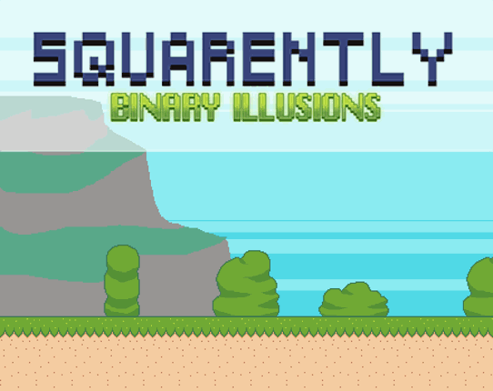 Squarently: Binary Illusions Image