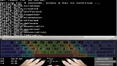 Touch Typing Home Row Speed Grinder Image