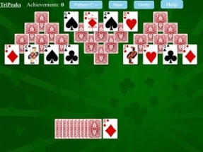 TriPeaks Solitaire. Image