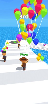 Balloon Race 3D! screenshot