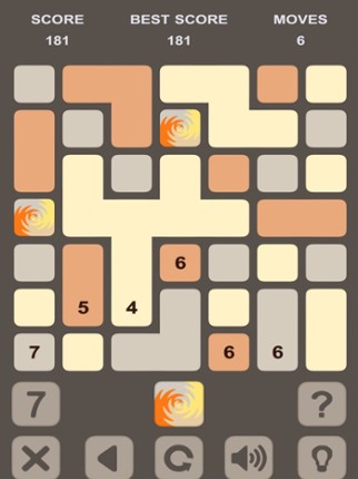 Blocks Numbers Puzzle Image