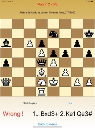 Chess Tactics screenshot