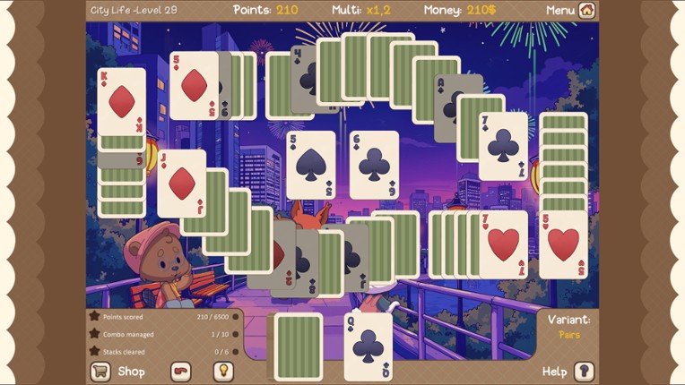 Clover Town Cozy Solitaire Image