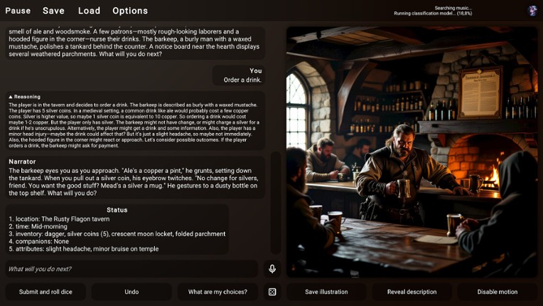DREAMIO: AI-Powered Adventures screenshot