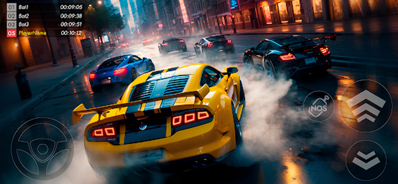 Nitro Rush: Car Racing Game screenshot