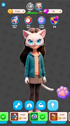 Quadrobics Idle Clicker screenshot