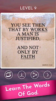Bible Crossword Puzzle Games screenshot