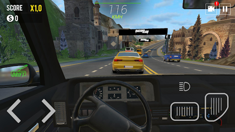 Racing in Car 2021 screenshot