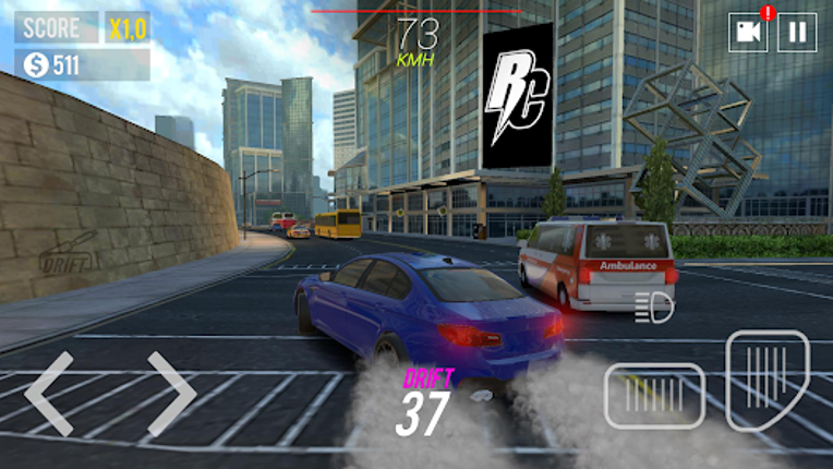 Racing in Car 2021 screenshot