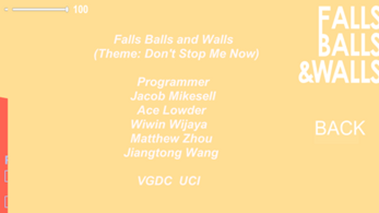 Falls Balls and Walls Image