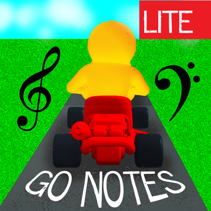 Go Notes Lite - Music Instrument Racer Game Cover