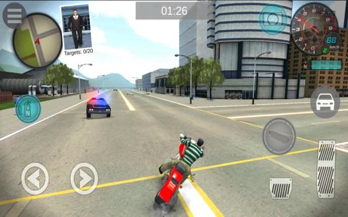 Gangster City Cruise - Mobster Crime Shooter Image