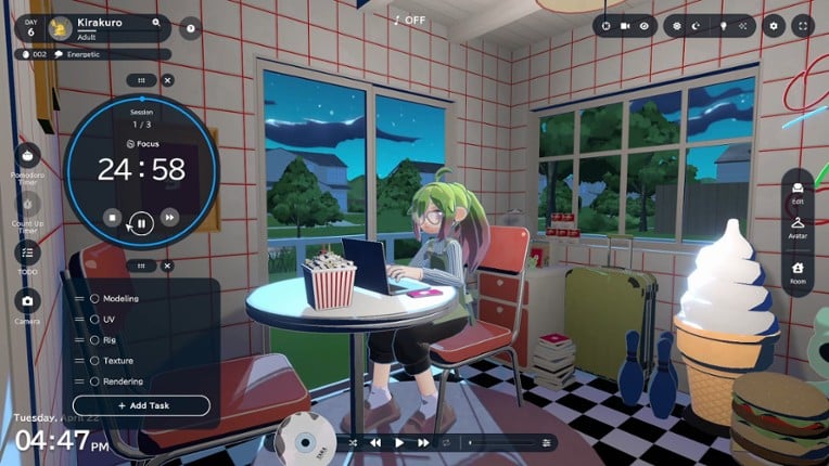 gogh: Focus with Your Avatar screenshot