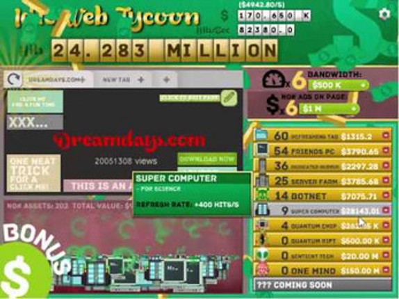 IDLE Web Tycoon Image