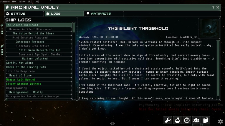 Ironseed 2: Consensus screenshot