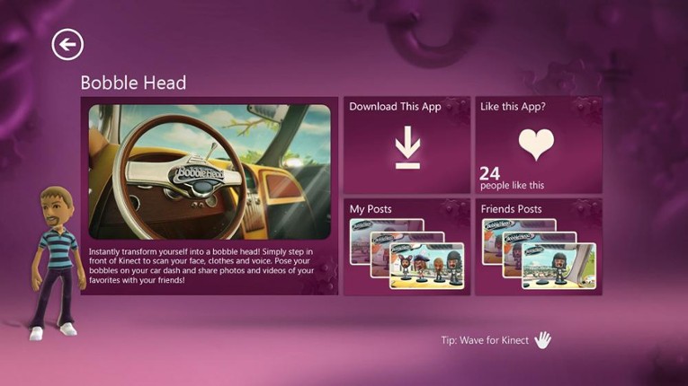 Kinect Fun Labs screenshot