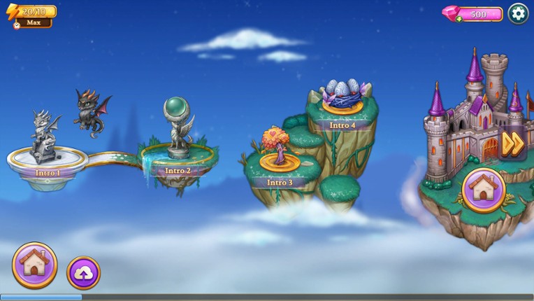 Merge Castle: Mansion Puzzles screenshot