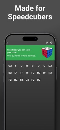 Rubix Cube Solver screenshot