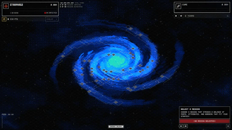 STARPHAGE: Galactic Plague Simulator Image