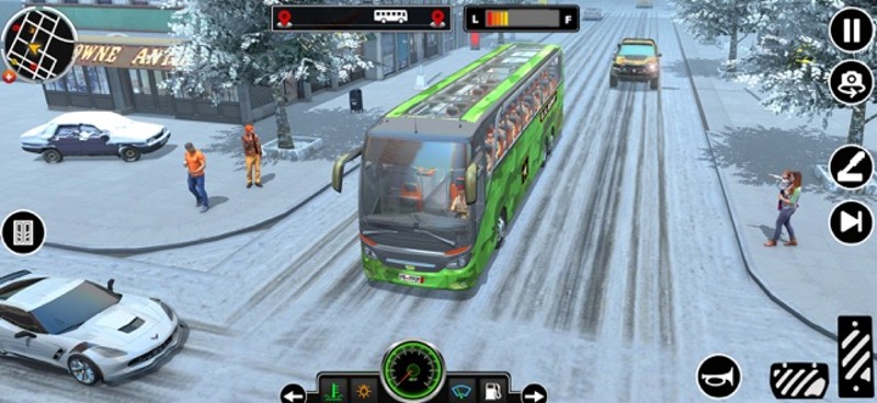 Army Bus Driving Games 3D Image