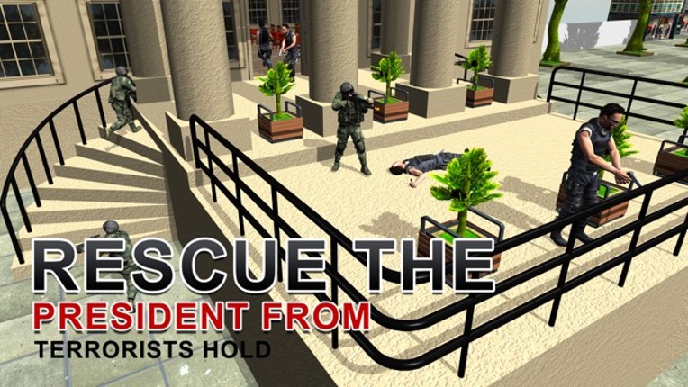 Army Shooter President Rescue – Extreme shooting simulator game Image