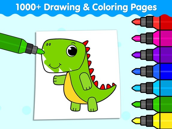 Coloring Games for Kids 2-6! screenshot