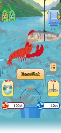 Crayfish fishing Image