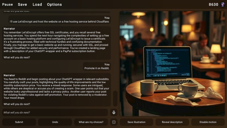 DREAMIO: AI-Powered Adventures screenshot