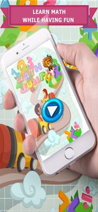 Easy Math Problems Jump Game screenshot