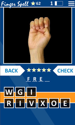 Finger Spell ASL screenshot