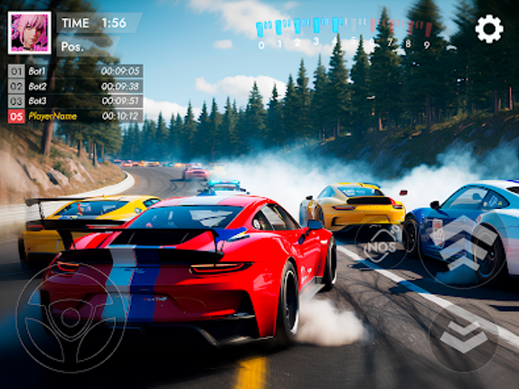Nitro Rush: Car Racing Game Image
