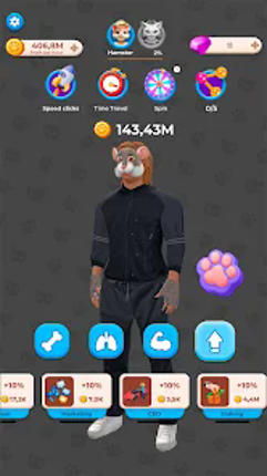 Quadrobics Idle Clicker Image