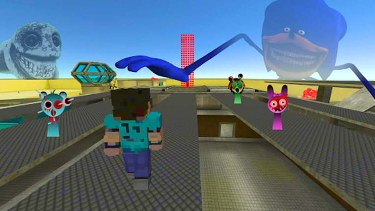 Nextbots backroom Meme Hunters screenshot