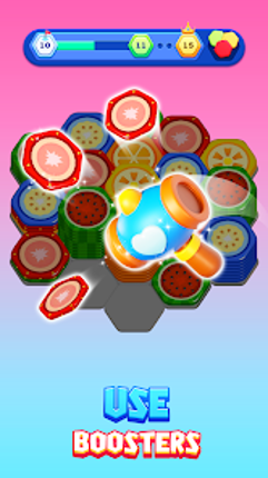 Fruitagon: Stack Sort screenshot