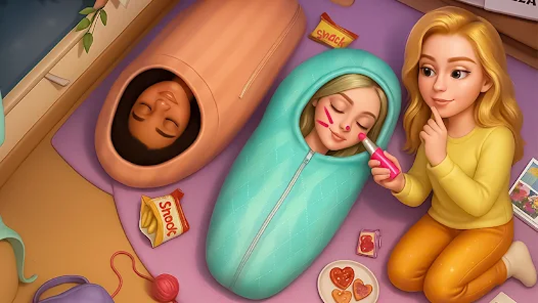 BFF Girls Pajama Party Fun Image