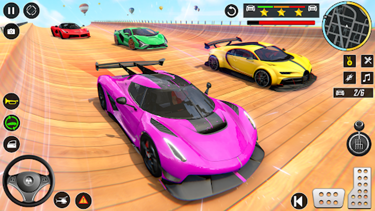Mega Ramp Car Stunt Game screenshot