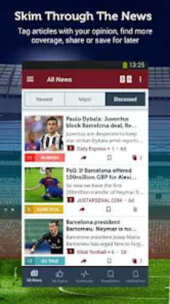 Barcelona Football News screenshot