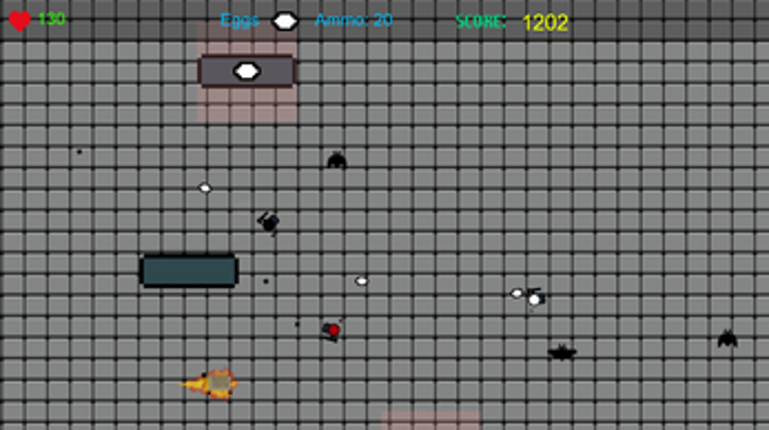 Grocery Wars: Apocalyptic Chaos (Brackleys 2021 Gamejam game) Image