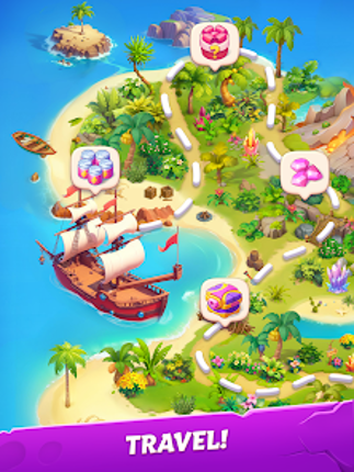 Merge Adventure: Travel Games screenshot