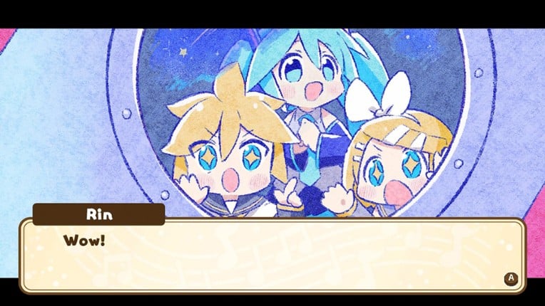 Hatsune Miku: The Planet of Wonder and Fragments of Wishes screenshot