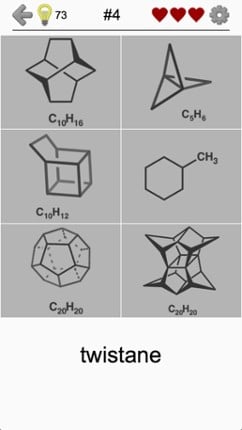 Hydrocarbons Chemical Formulas Image