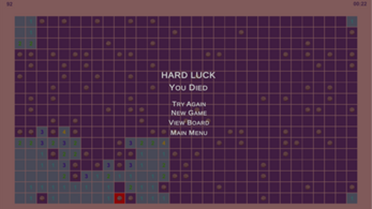 Minesweeper screenshot