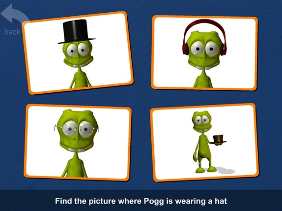 Pogg Cards - flashcards quiz and vocabulary building game plus make your own flashcard quizzes screenshot