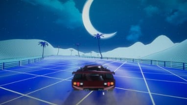 RetroDrift: Retrowave Online Road Image