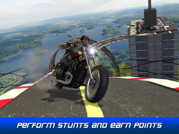 Rooftop Bike Supercross Ride Image
