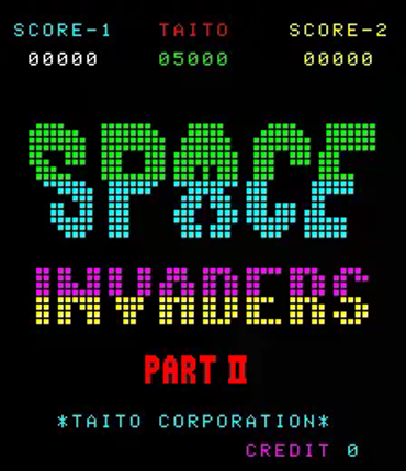 Space Invaders II Game Cover