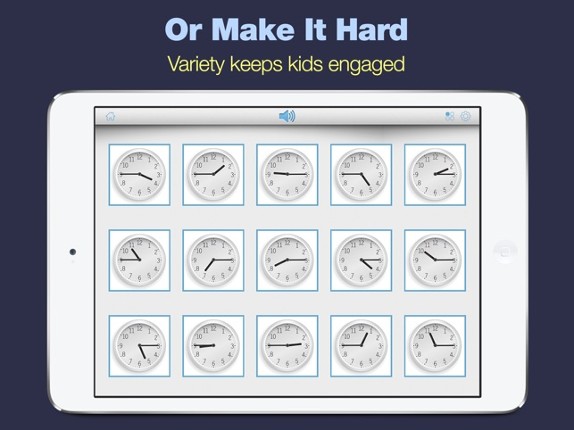 Telling Time - 8 Games to Tell Time screenshot